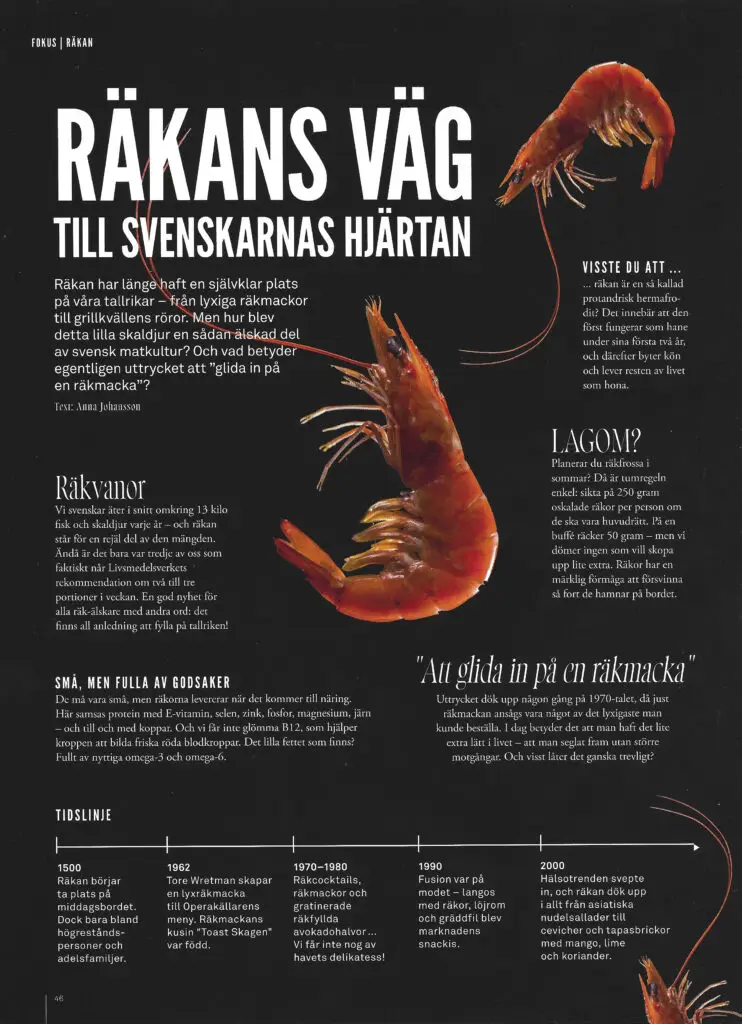 artikel räkan till svenskarnas hjärtan genom annaejohansson