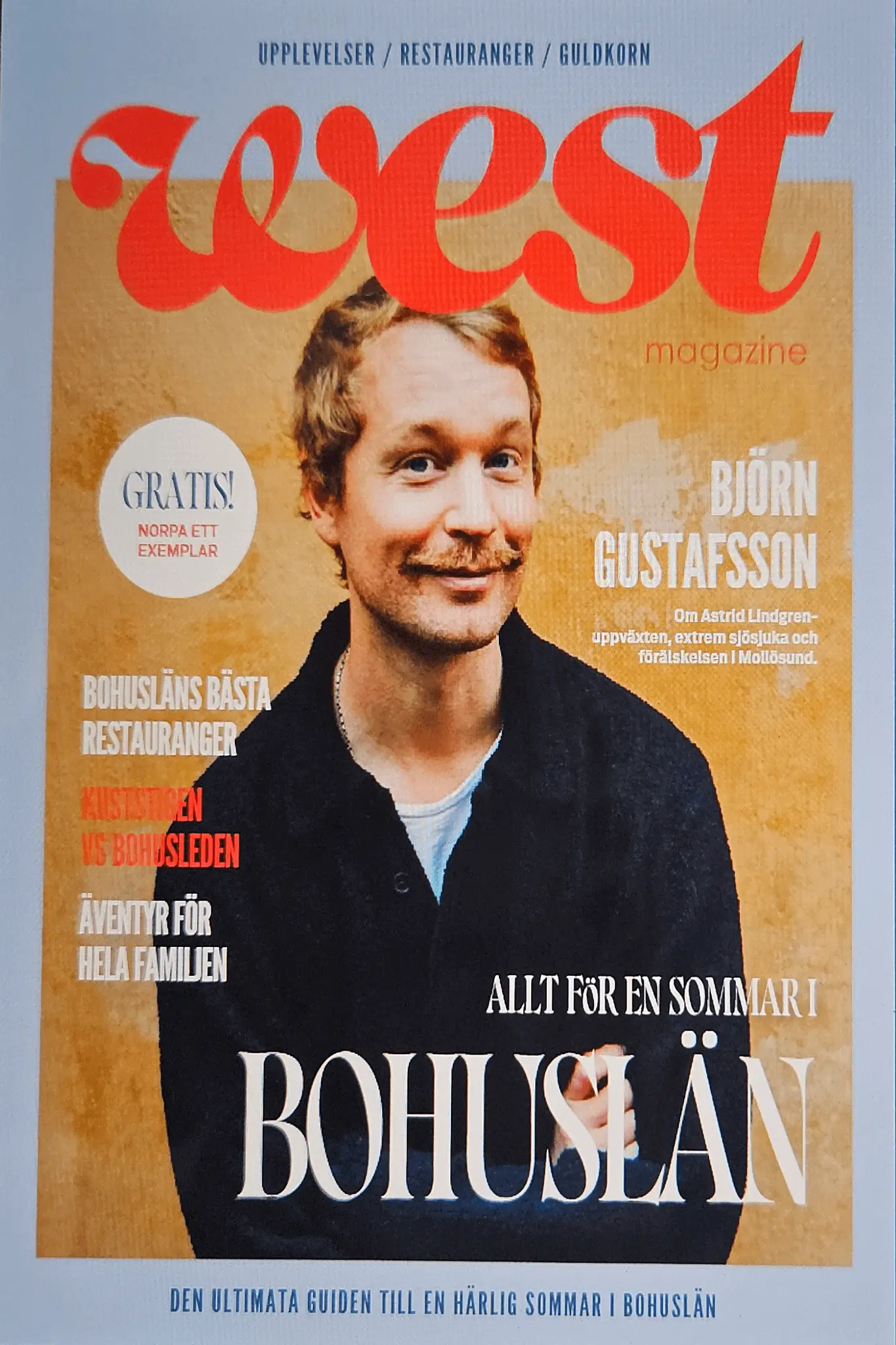 west magazine 2025 omslag genom annaejohansson